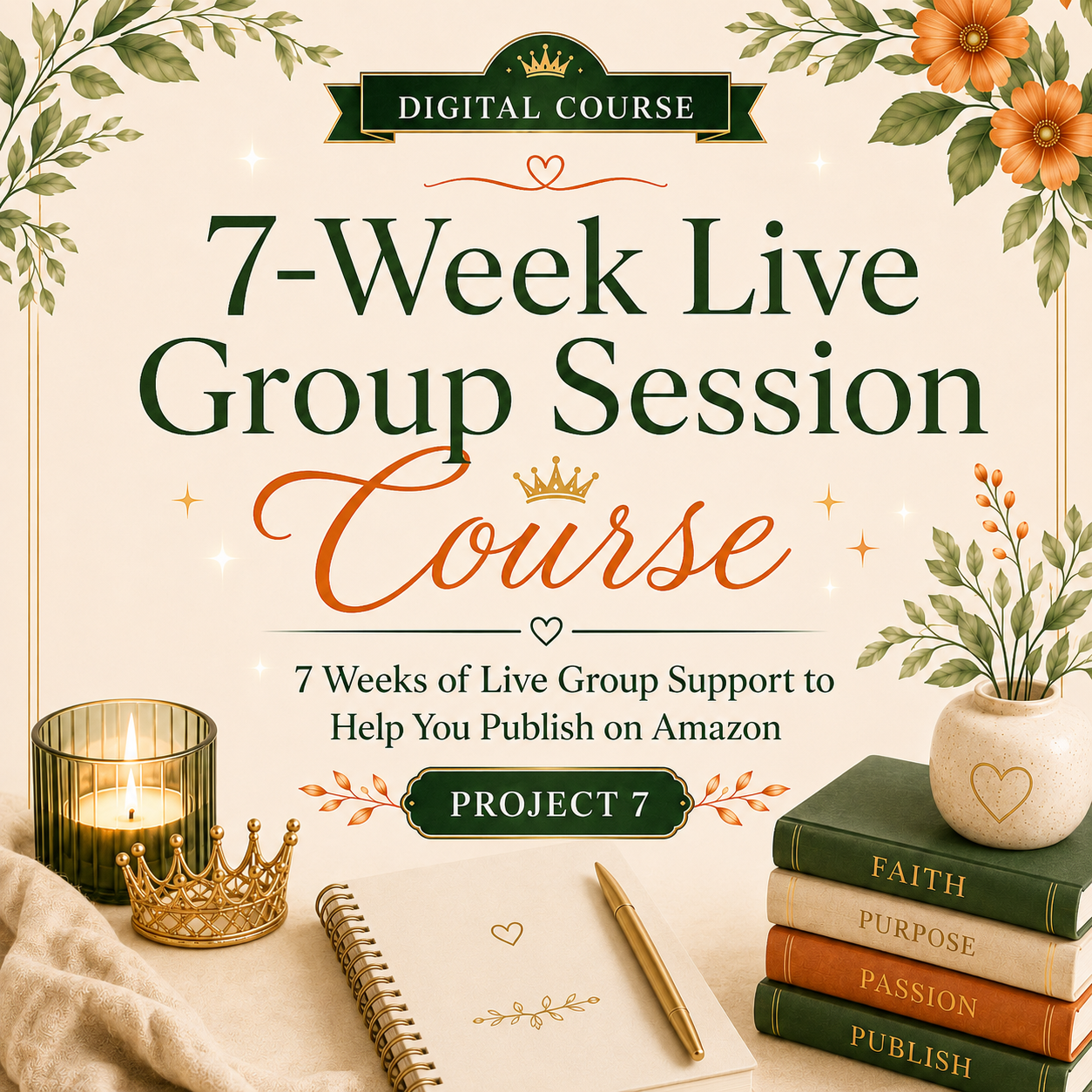 7-Week Live Group Publishing Course